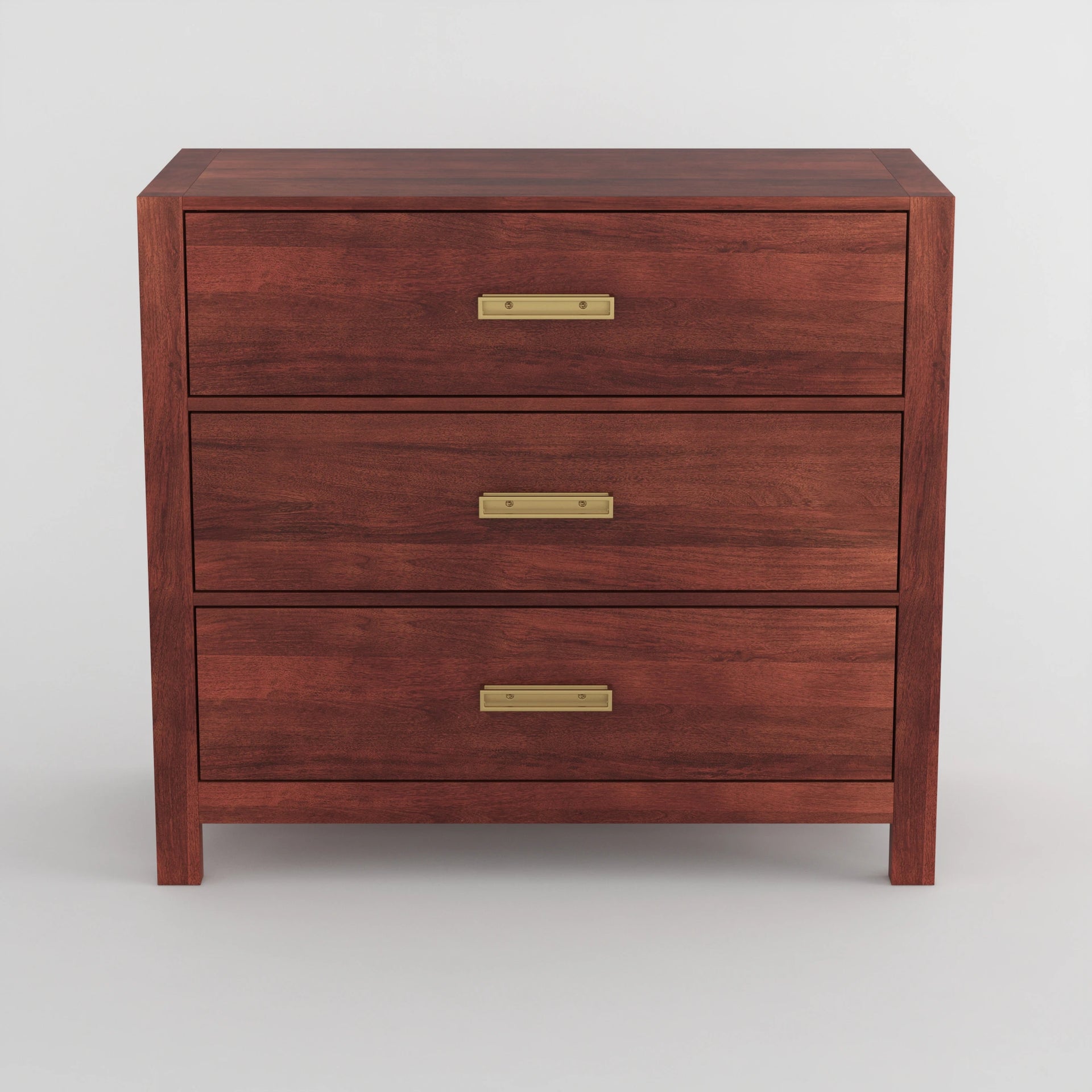 Milan Walnut Storage Chest Of Drawers