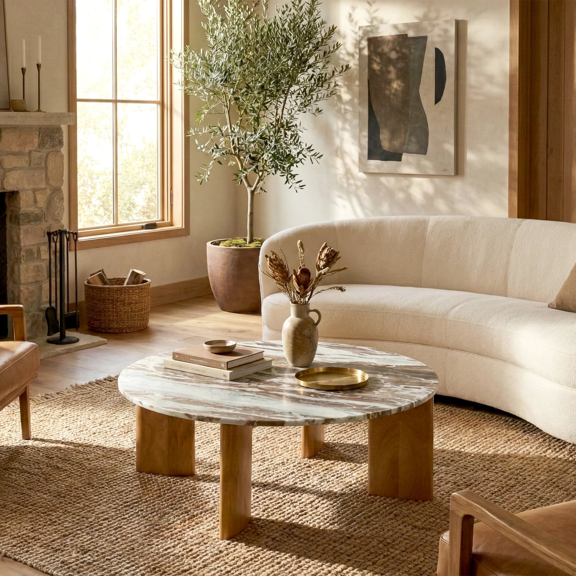 Solara Marble Coffee Table