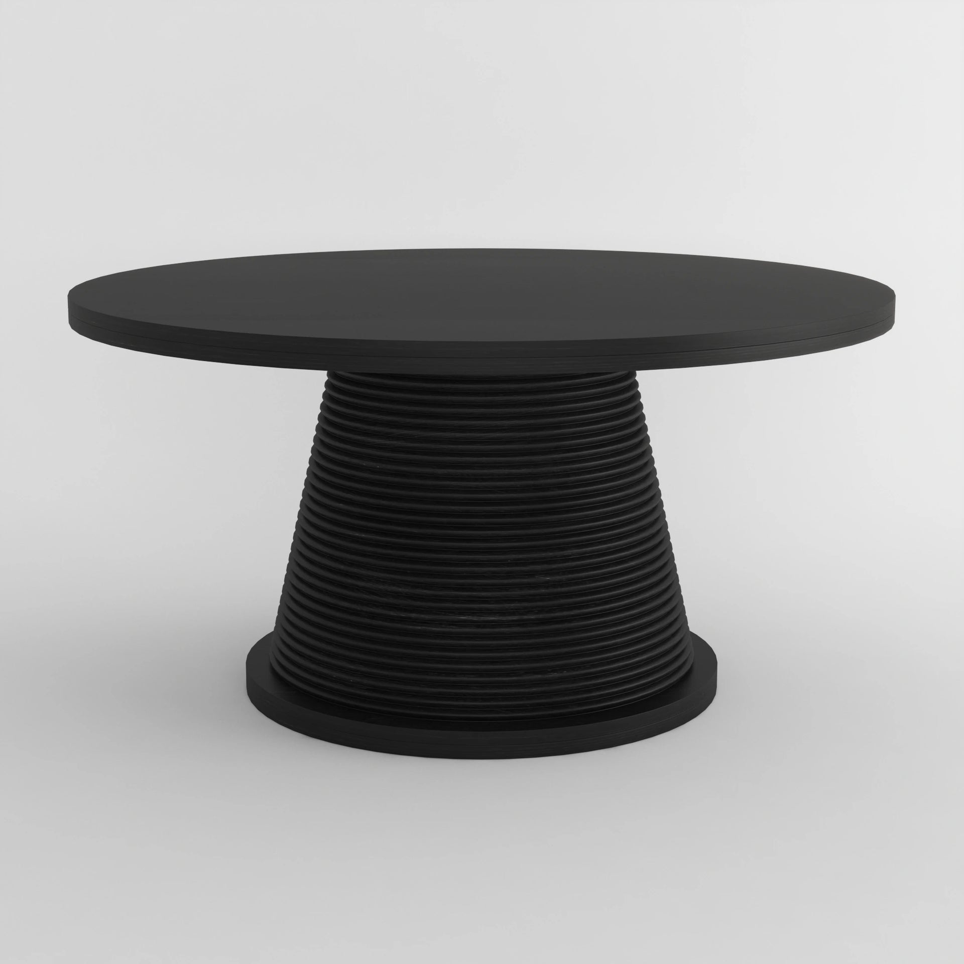 Onyx 4 Seater Dining Table - Black Finish
