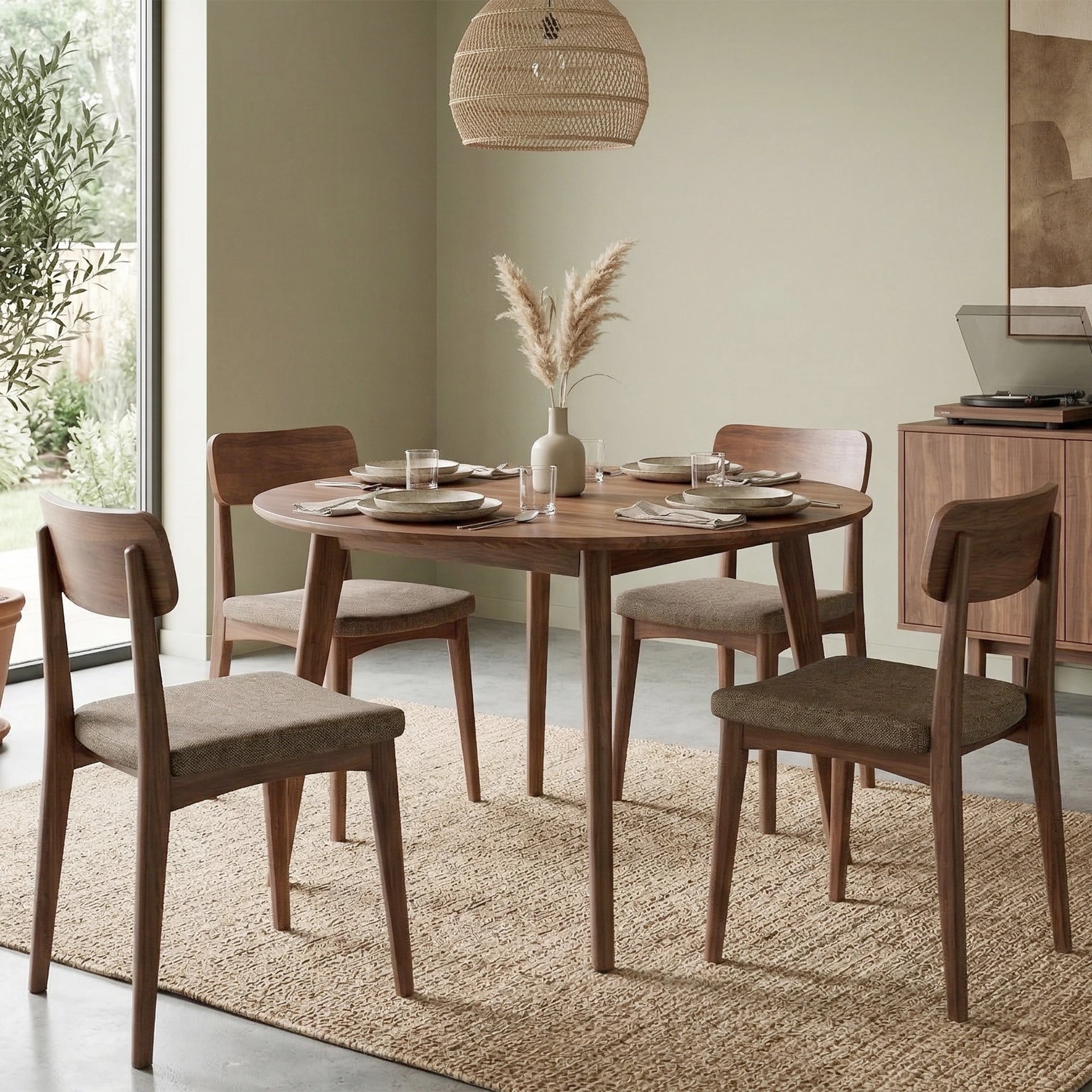 Kensington Dining Chair (Walnut Finish)