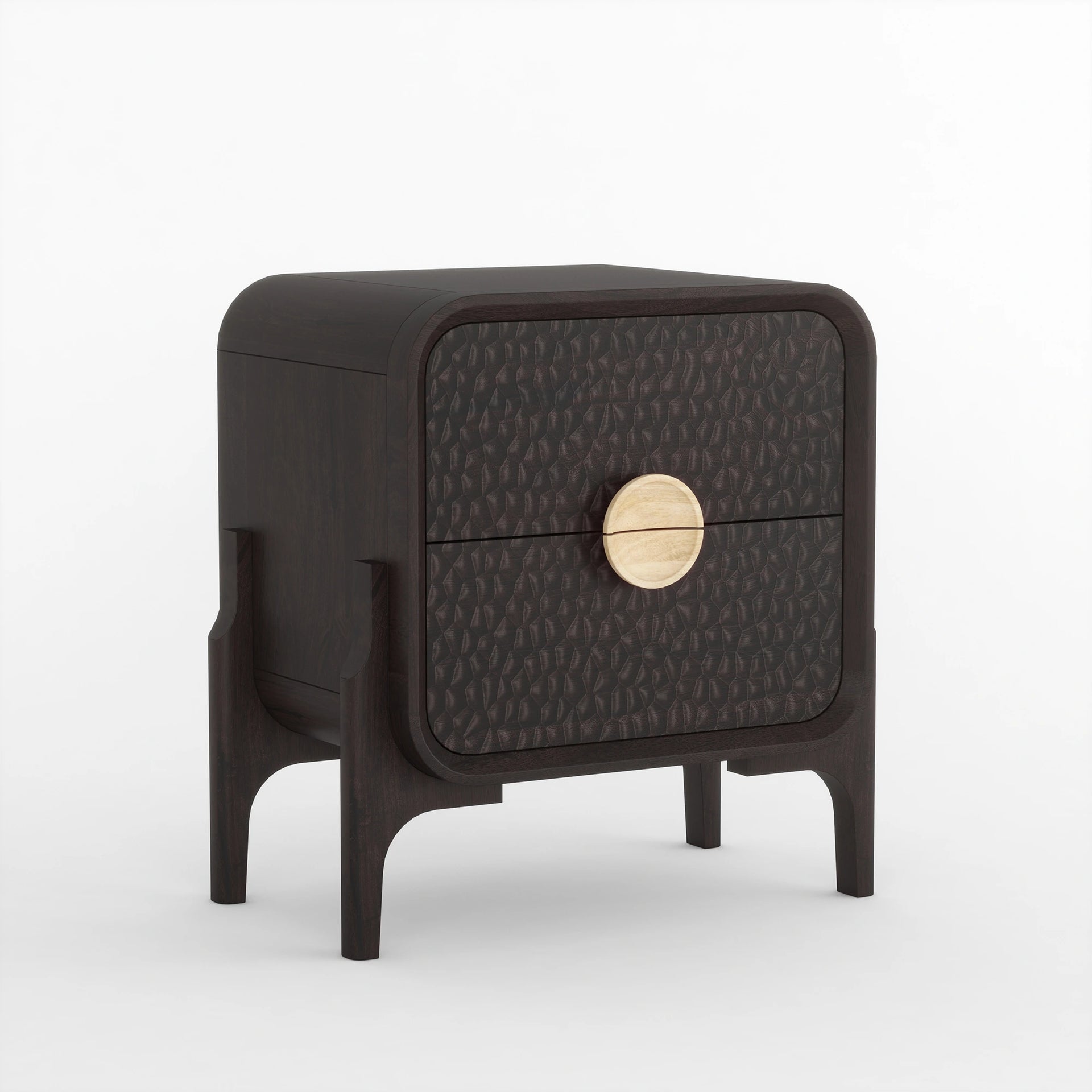 Monarch Curve Bed Side Table