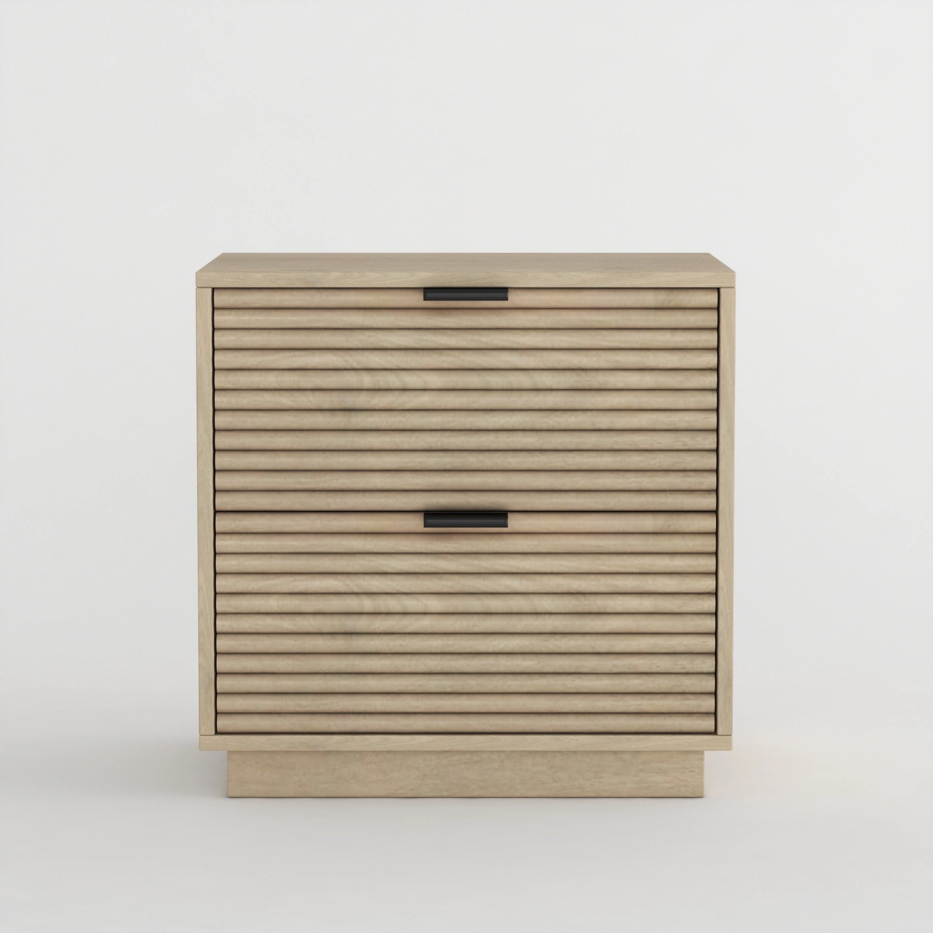 Verve Line Bedside Table (Natural Finish)