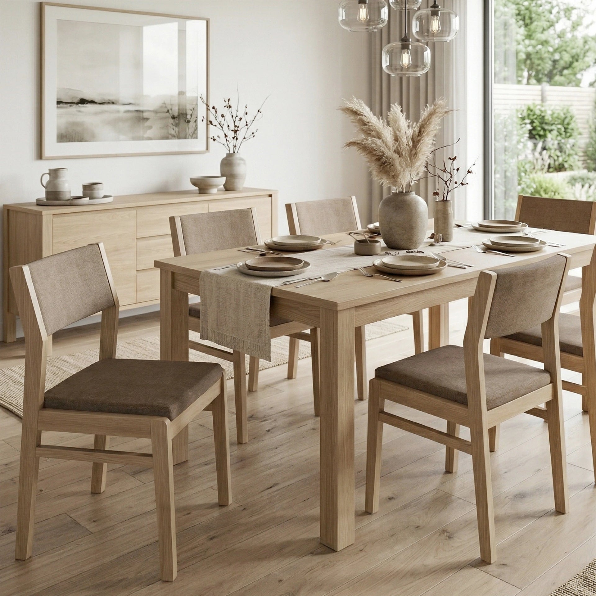 Rajwood Dining Chair (Natural Finish)
