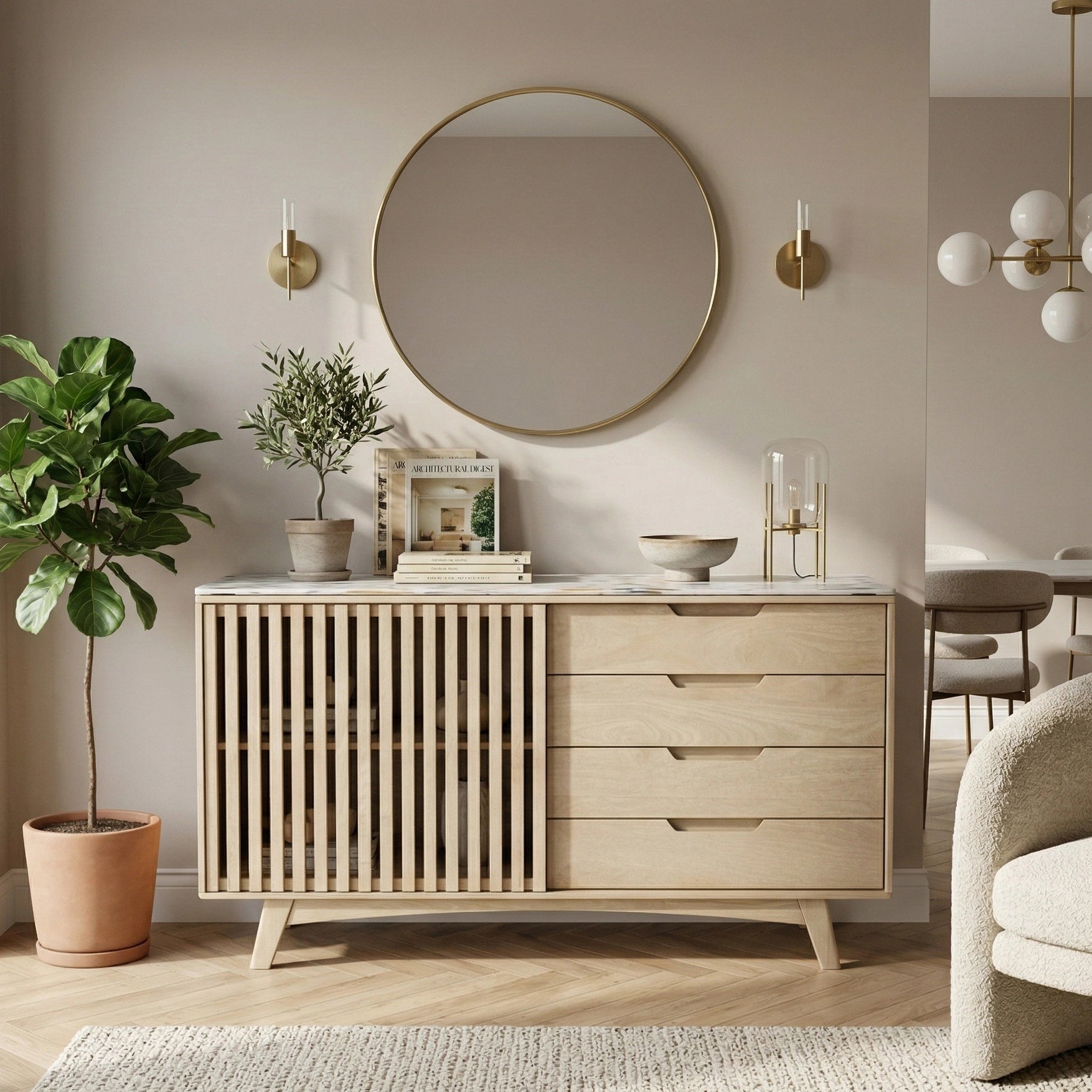 Chelsea Sliding Door Sideboard