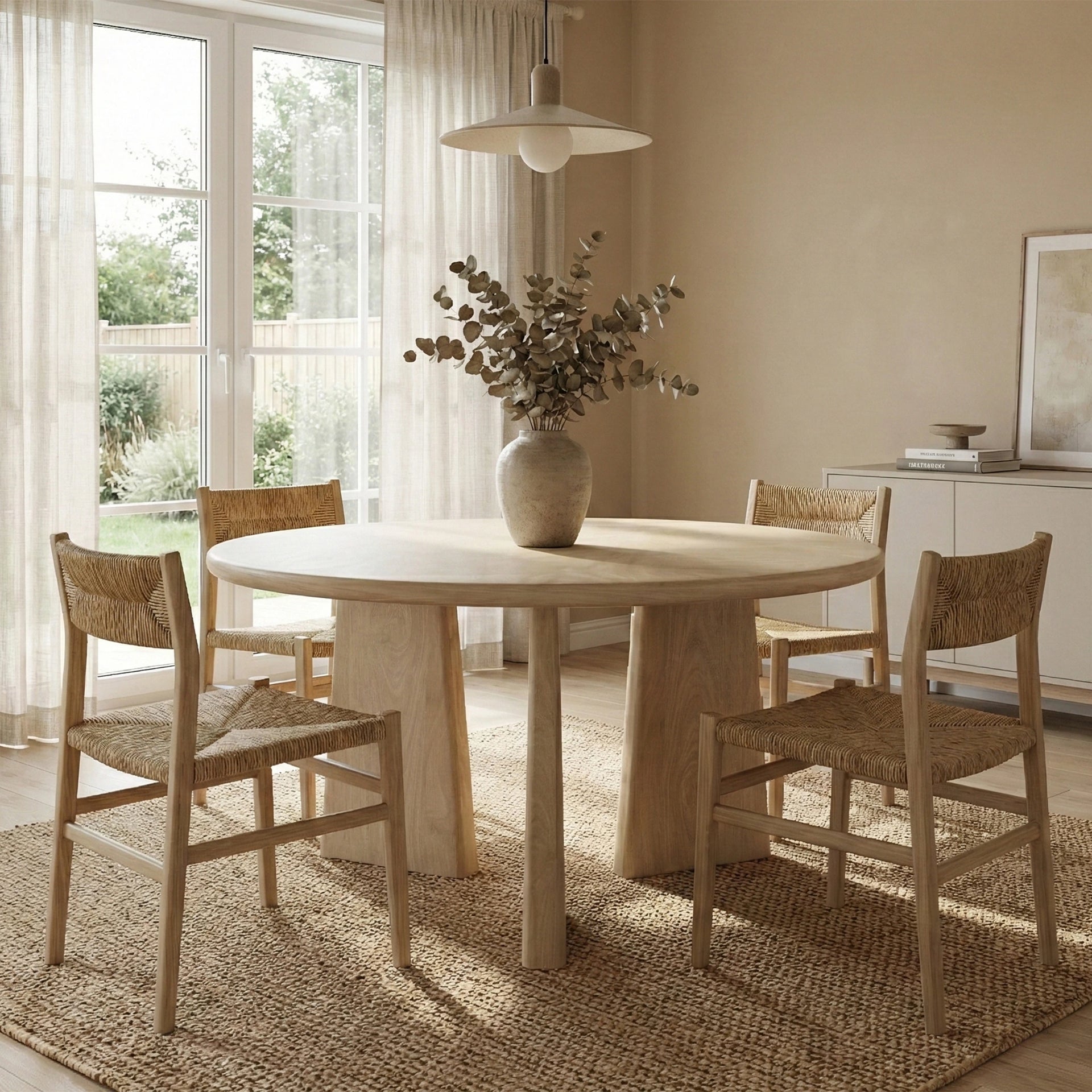 Trivara Round Dining Table