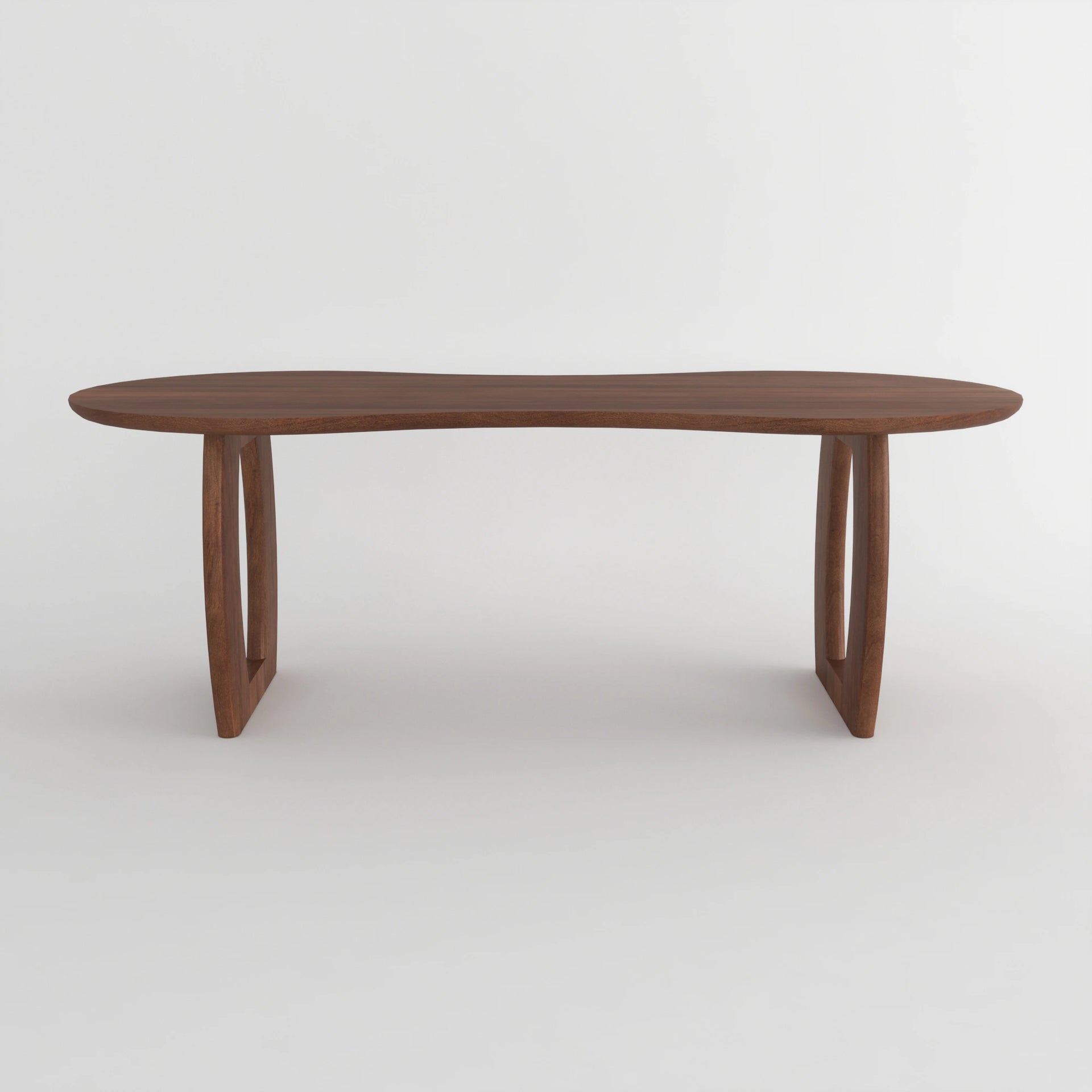 Montero Wooden 8 Seater Dining Table - Walnut Finish