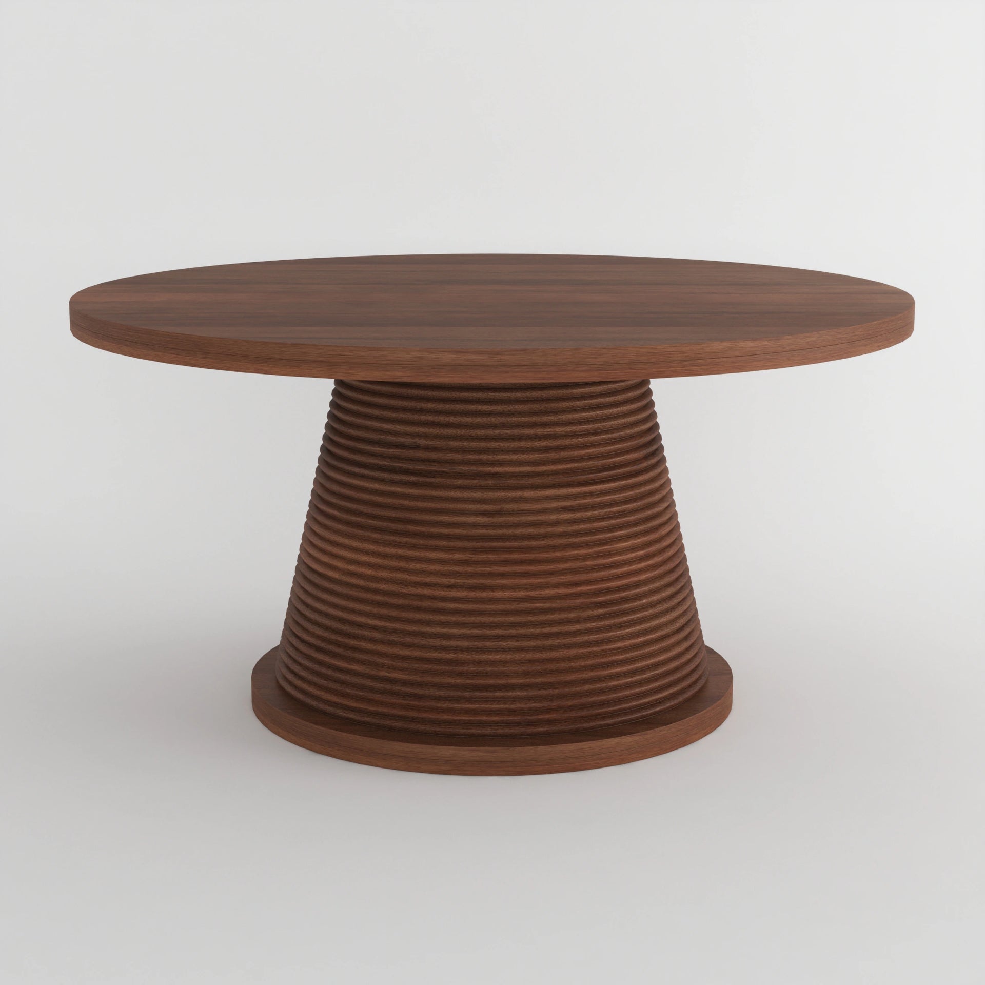 Onyx 4 Seater Dining Table - Walnut Finish