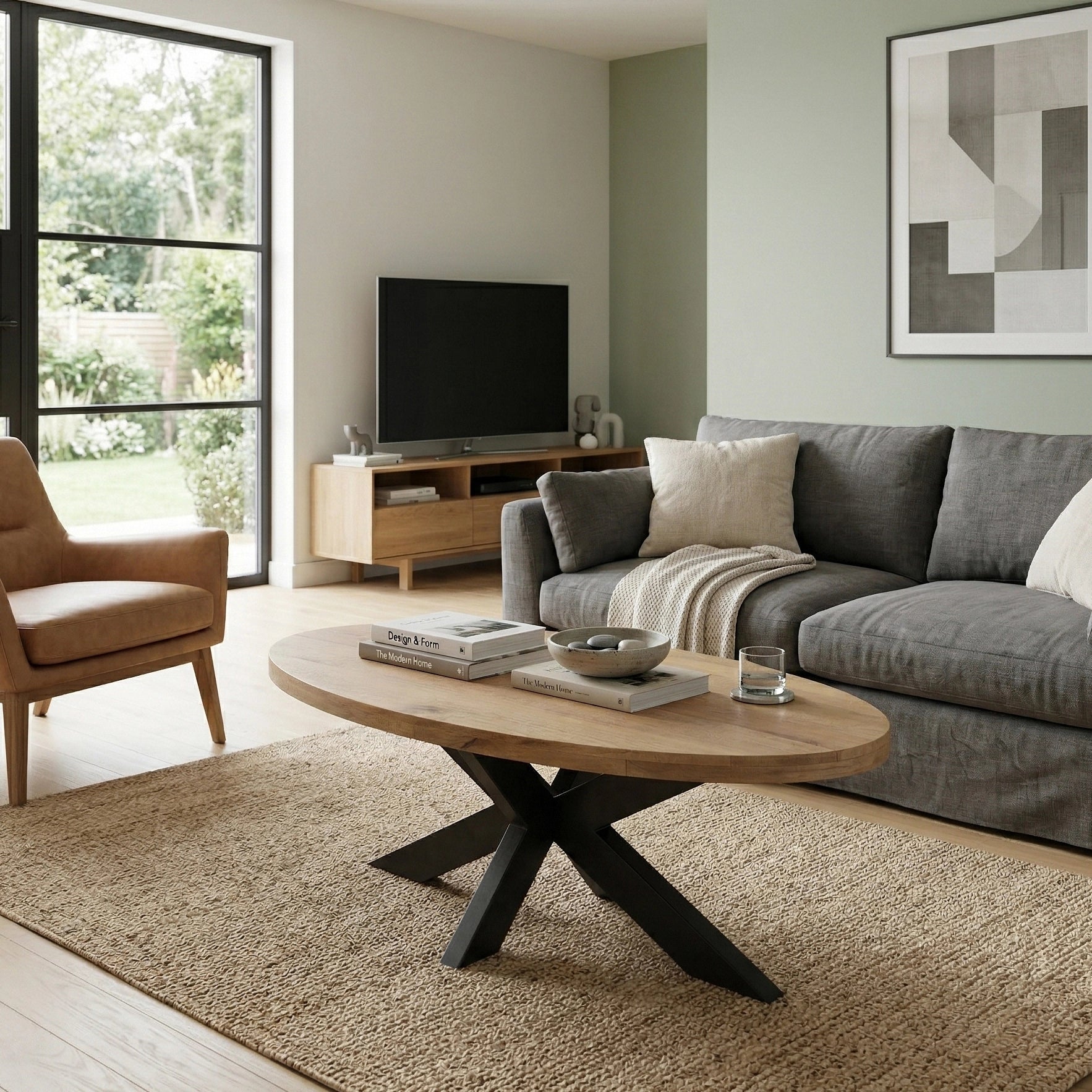Obsidian Orbit Coffee Table
