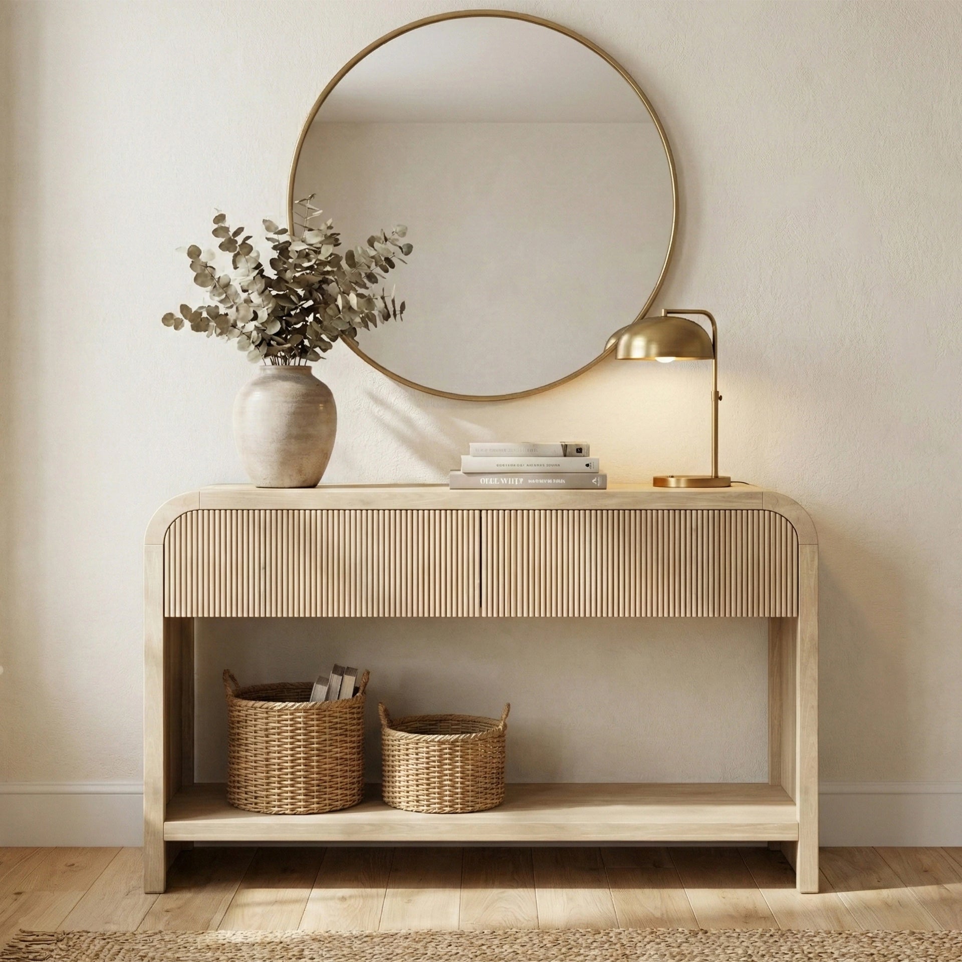 Natura Curve Console Table