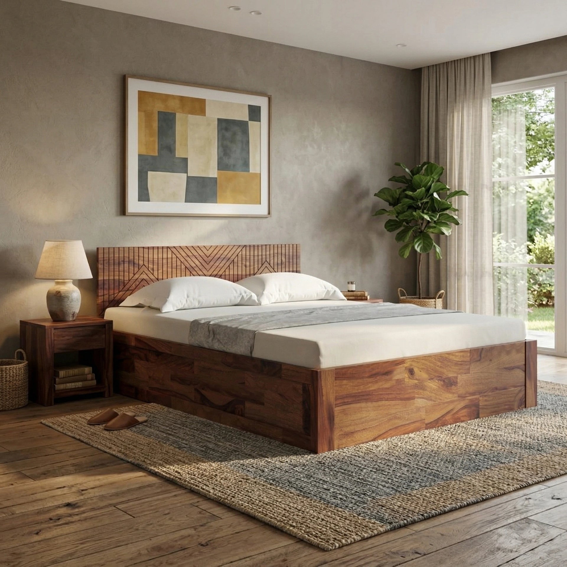 Metric King Size Storage Bed