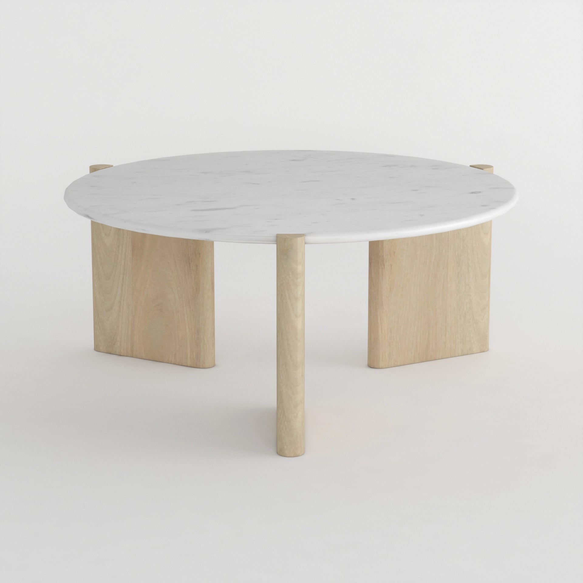 Pemberton Wooden Marble Coffee Table