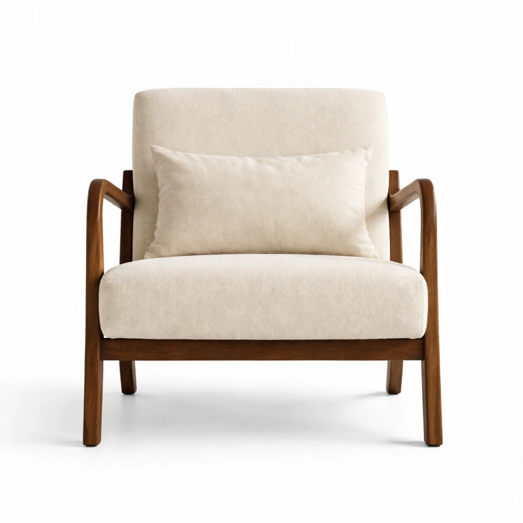 Walnut Haven Accent Chair