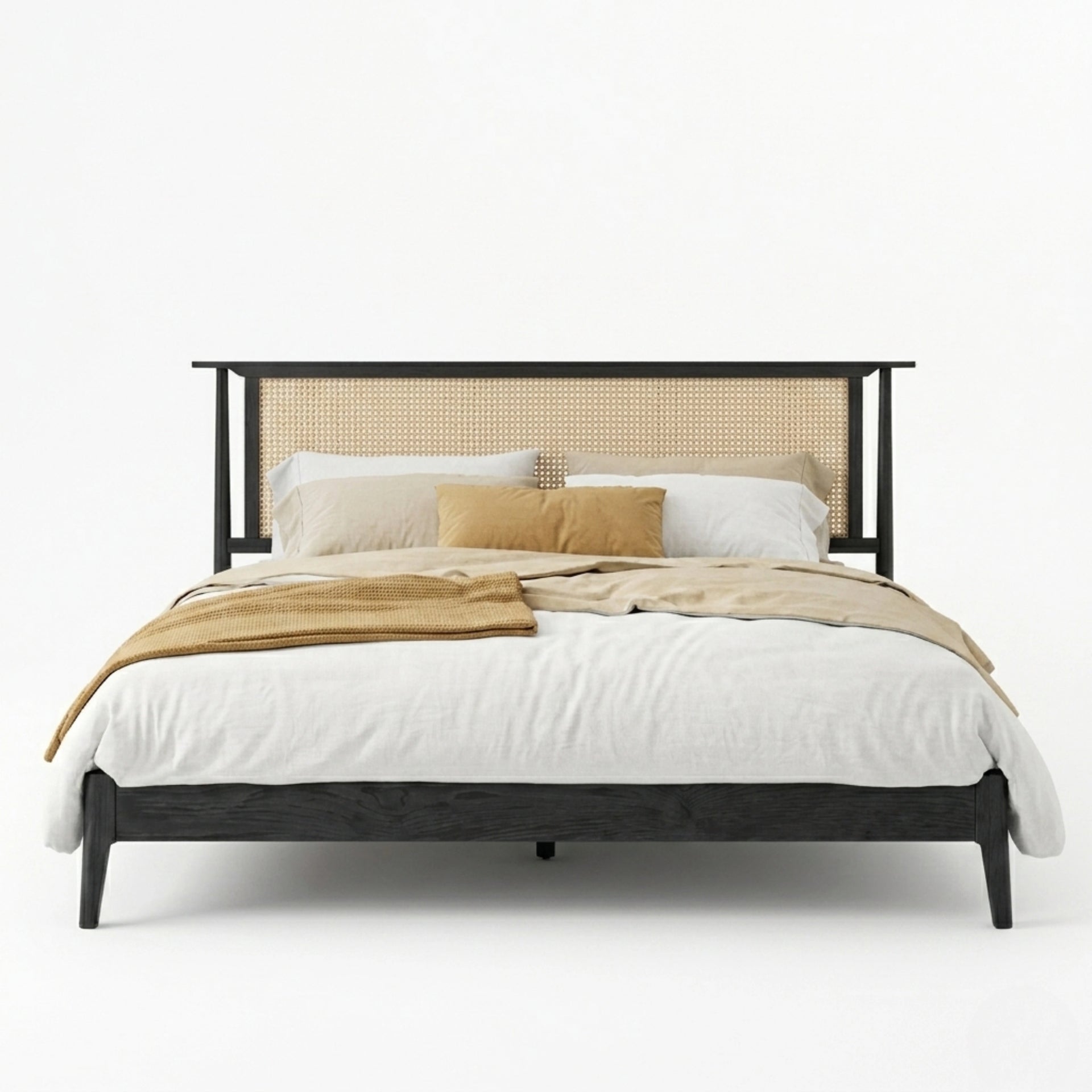The Noir Luxe King Size Bed
