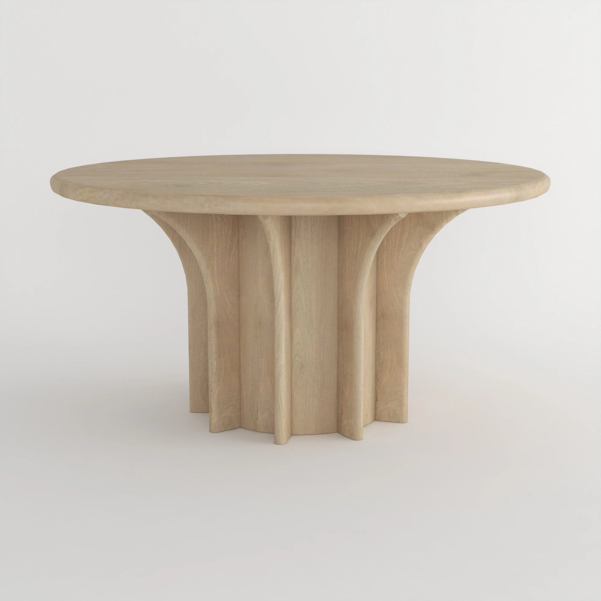 Velaro Crown 8 Seater Dining Table - Natural Finish