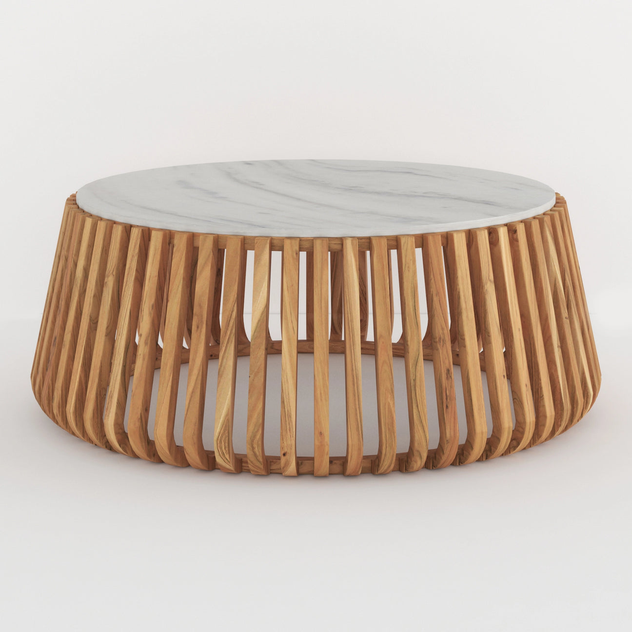 Kensington Wooden Marble Coffee Table