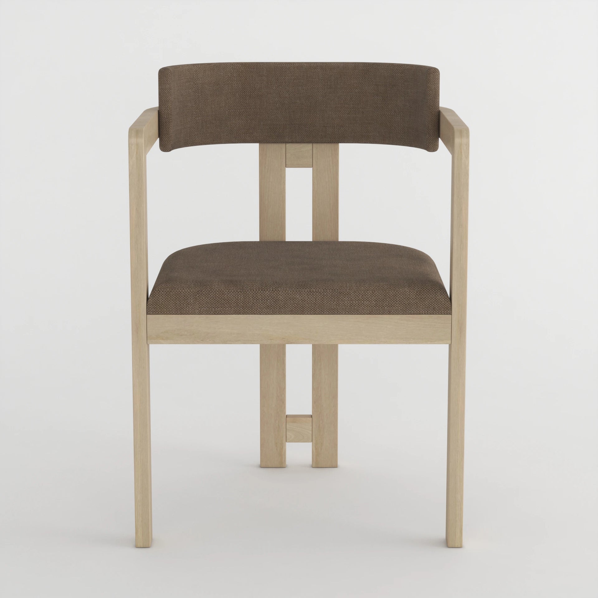 Orion Curve Dining Chair (Natural Finish)