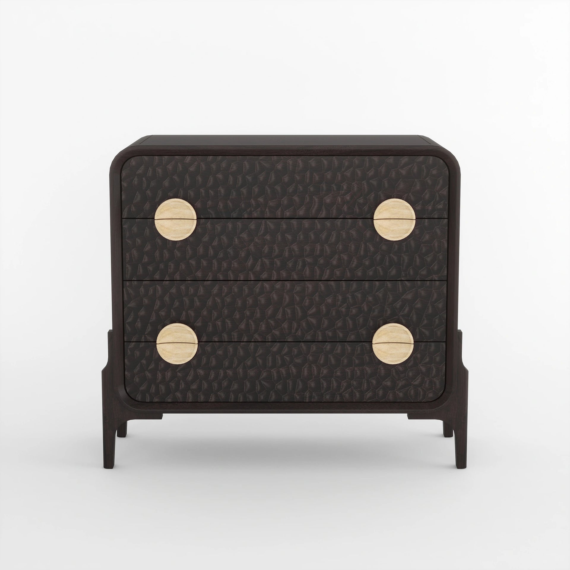 Monarch Curve 4 Door Cabinet