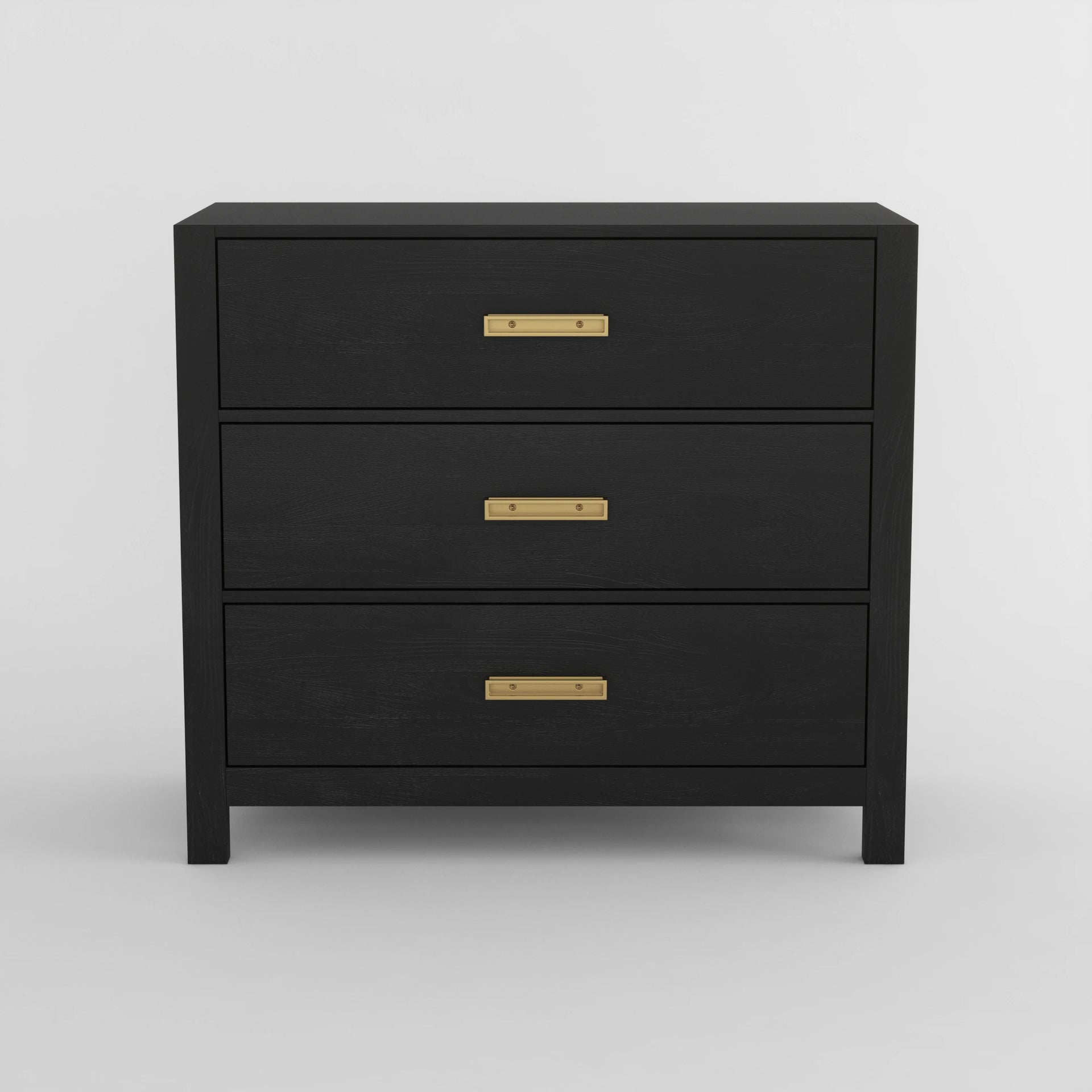 Milan Black Storage Chest Of Drawers