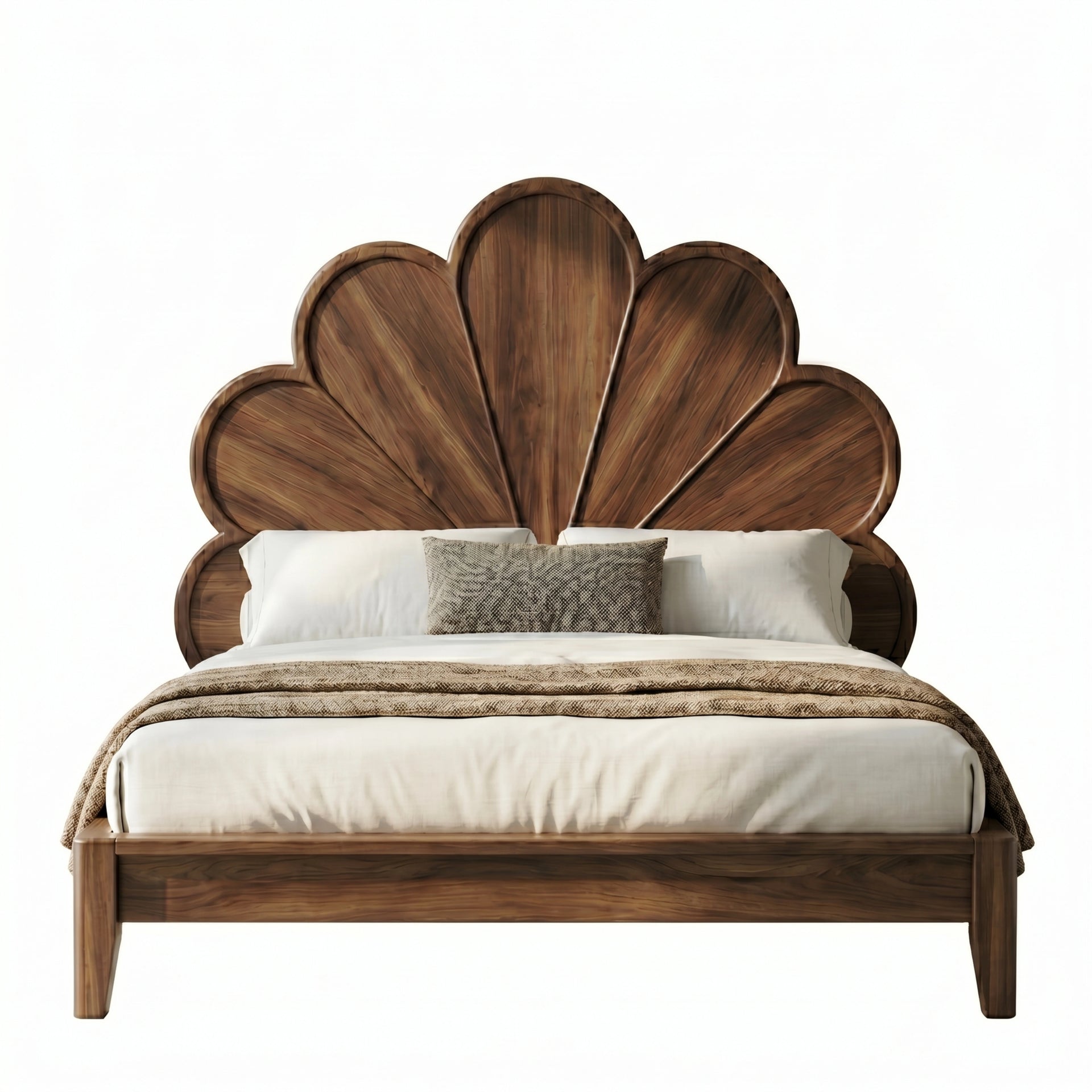 Petalia Fan Luxury Bed (Queen Size)