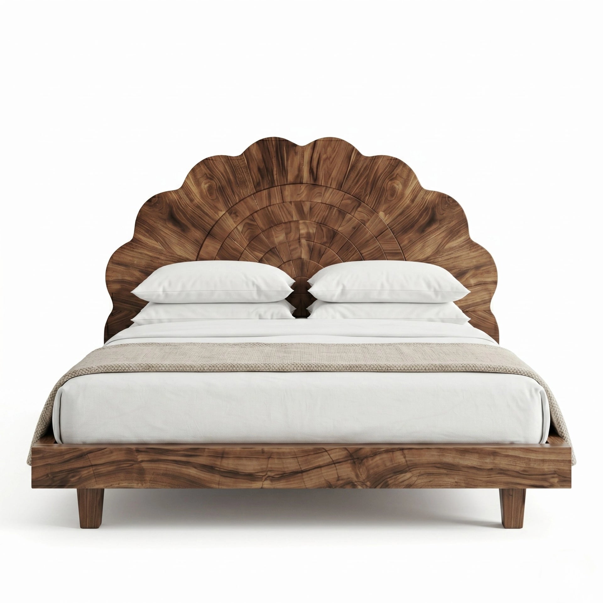 Soleil Sunburst Luxury Bed (Queen Size)