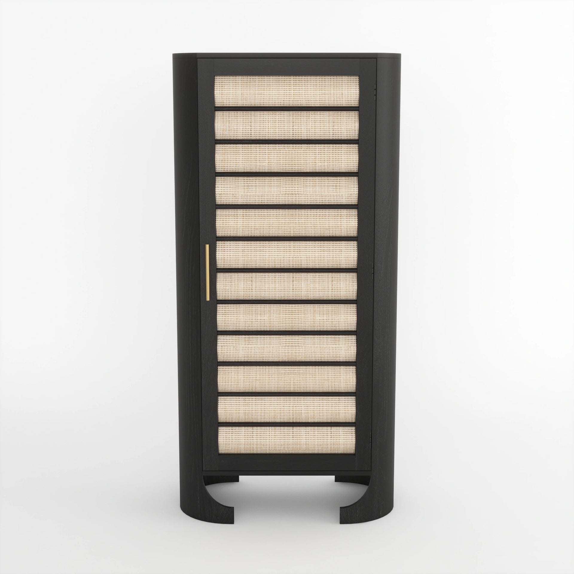 Arco Weave Single Door Cabinet
